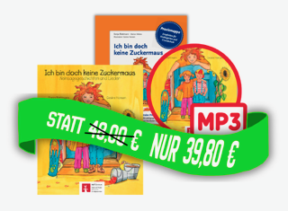 Ich bin doch keine Zuckermaus Bundle 2: Buch + MP3 + Praxismappe PDF